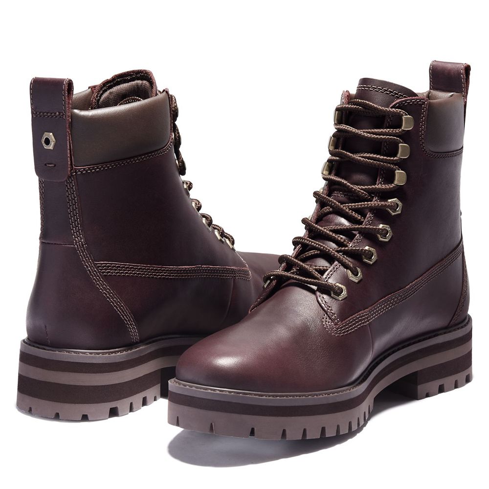 Ghete Iarna Timberland Barbati Visinii - Courma Guy Waterproof - Romania - QYUCTX239